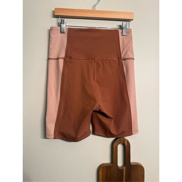Lululemon Ancient Copper Pink Clay High Rise Hike To Swim Short Size 6 - Picture 2 of 5